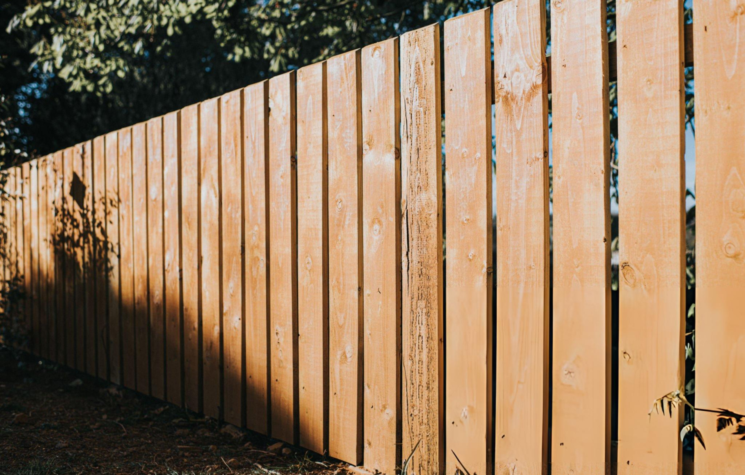 Privacy fence installed by Falcon Construction in Kansas
